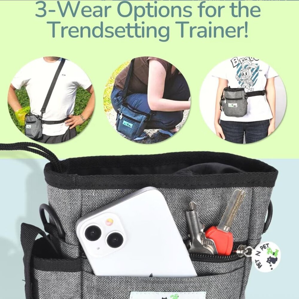 Make walks and training sessions easier with the PET N PET Dog Training Treat Po - Picture 8 of 11